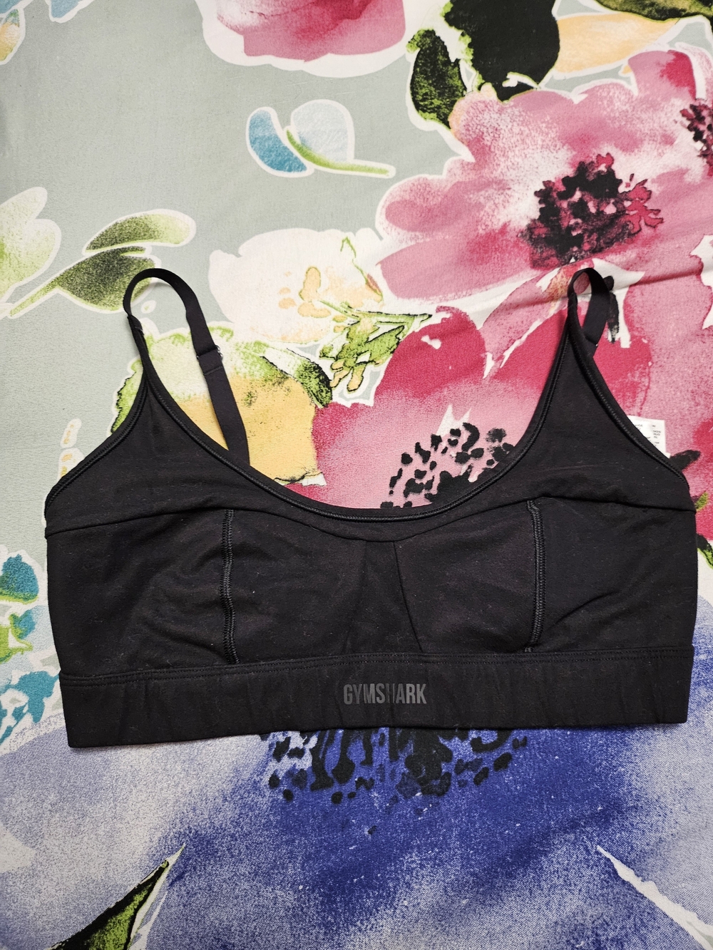 Gymshark Black Low-Impact Sports Bralette